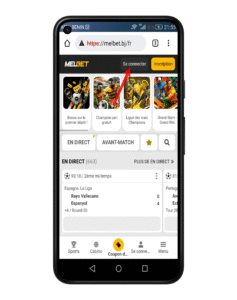 Cliquez sur se connecter