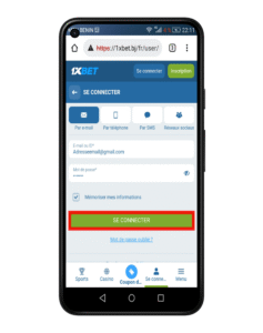 Clisuez sur se connecter